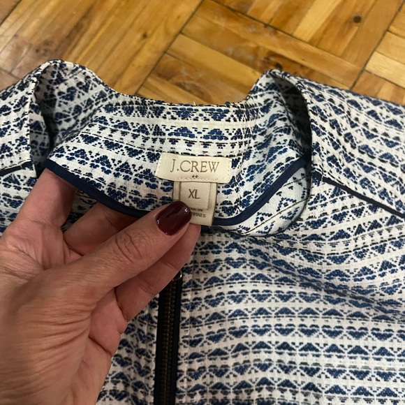 Jcrew Crop heart print Jcrew blazer - Picture 2 of 5